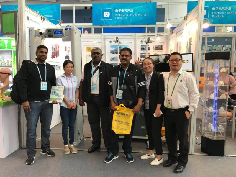 2017秋季广交会日联科技X光安检设备备受外商青睐