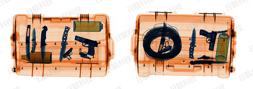 日联科技X光机检查图像