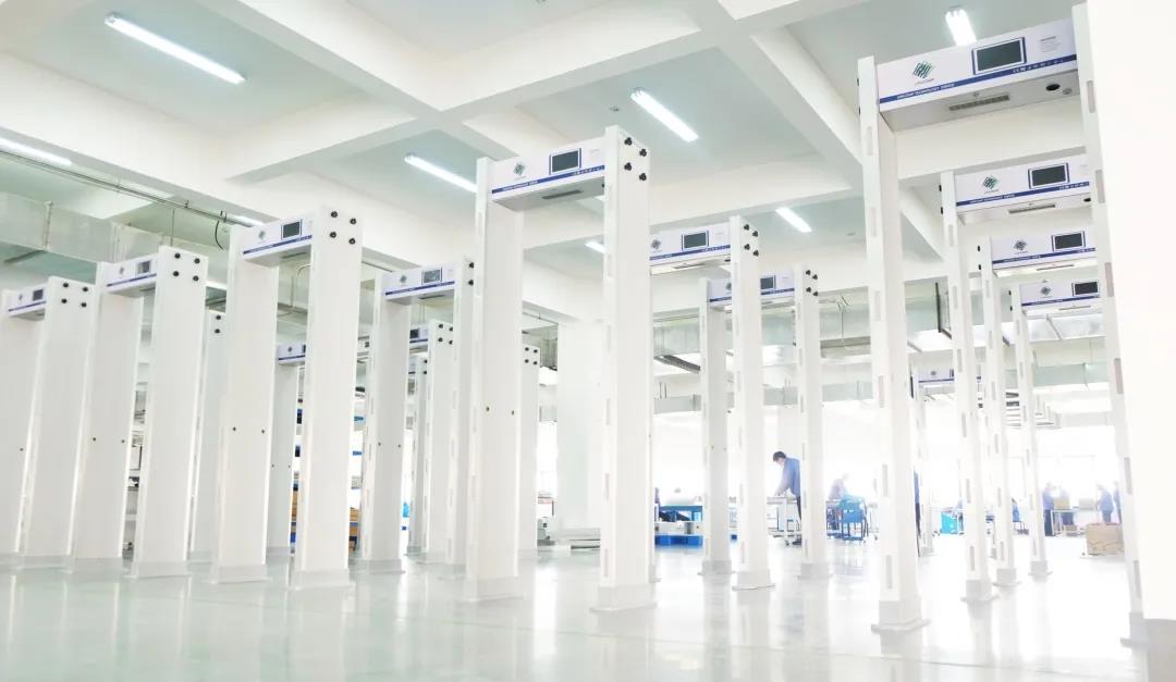 日联科技测温安检门再掀出货狂潮，百台设备运往济南！